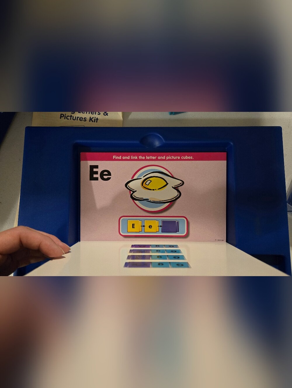 Lakeshore Learning Linking Letter & Picture Cubes - Picture 5 of 10